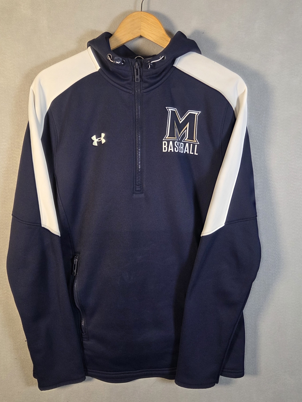 Murray State Under Armour quarter-zip baseball hoodie (S688)